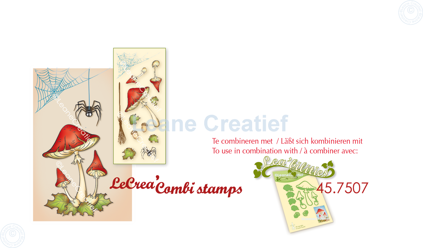 LeCreaDesign Combi Clear Stamp Autumn Time
