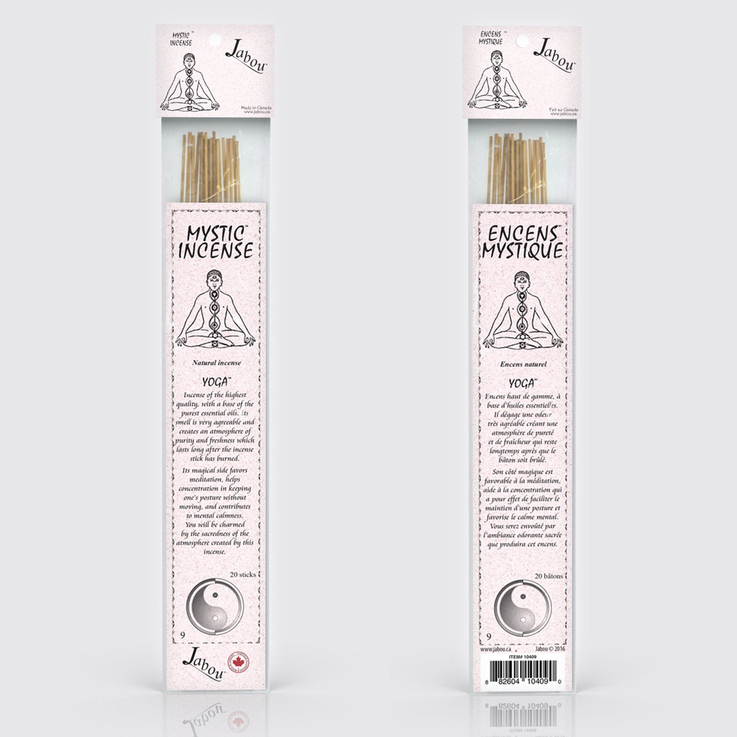 Bâtonnets d'encens de yoga Mystic #09