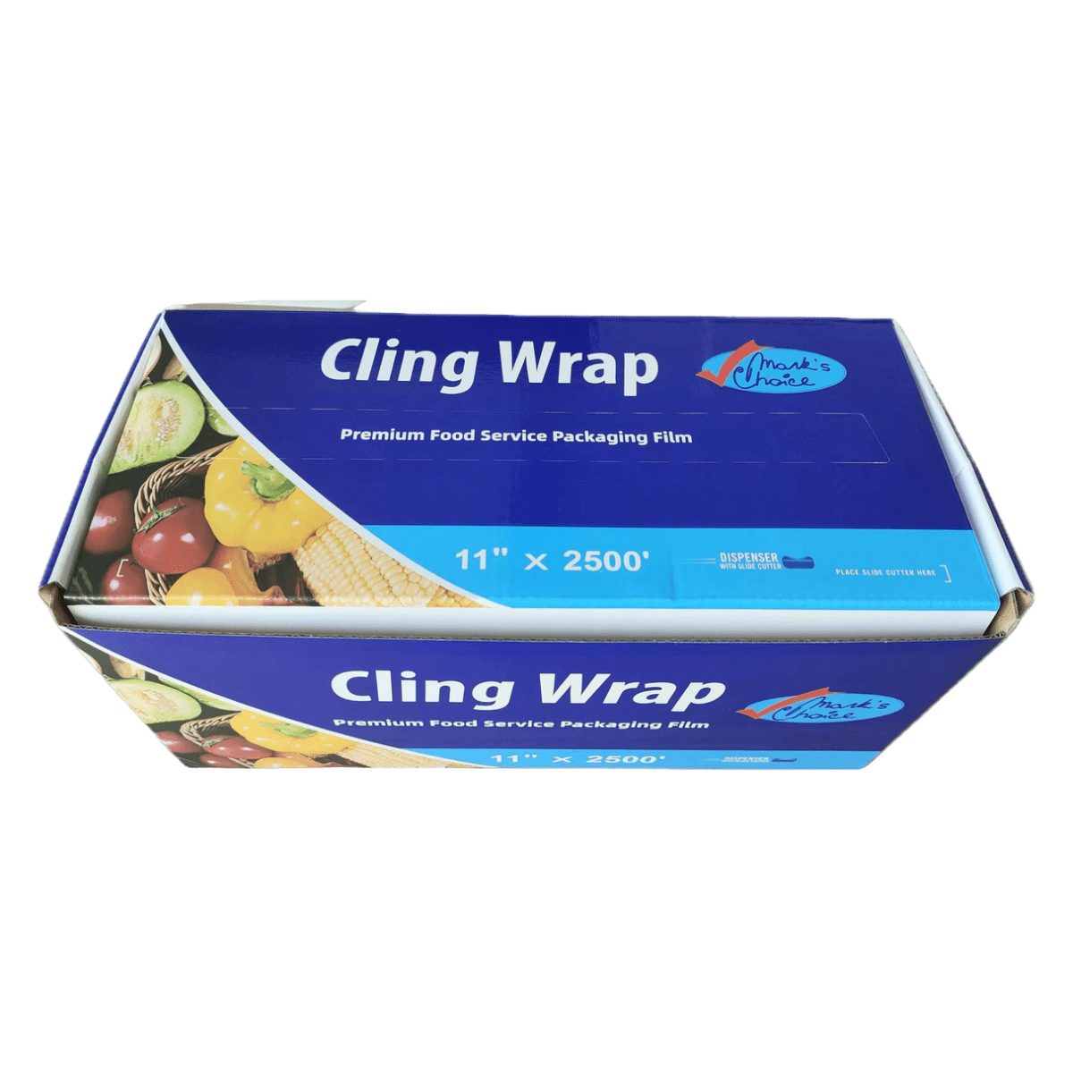 11" x 2500' Food Wrap Film with Cutter