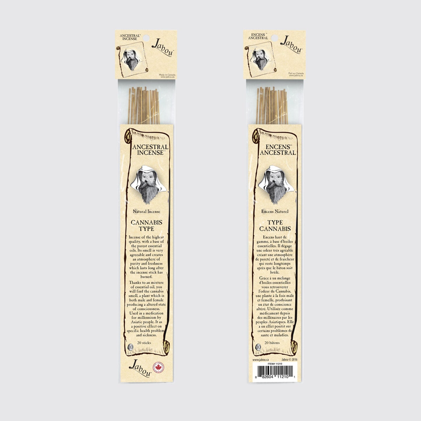 Ancestral #10 Cannabis Type Incense Sticks