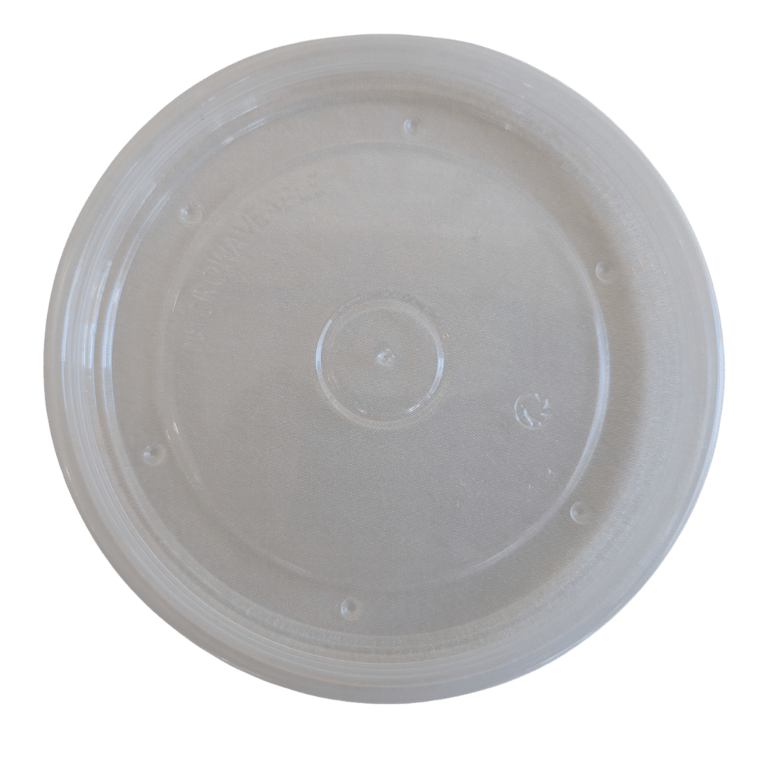115mm Plastic Lids for 12 to 32 oz Soup Cups