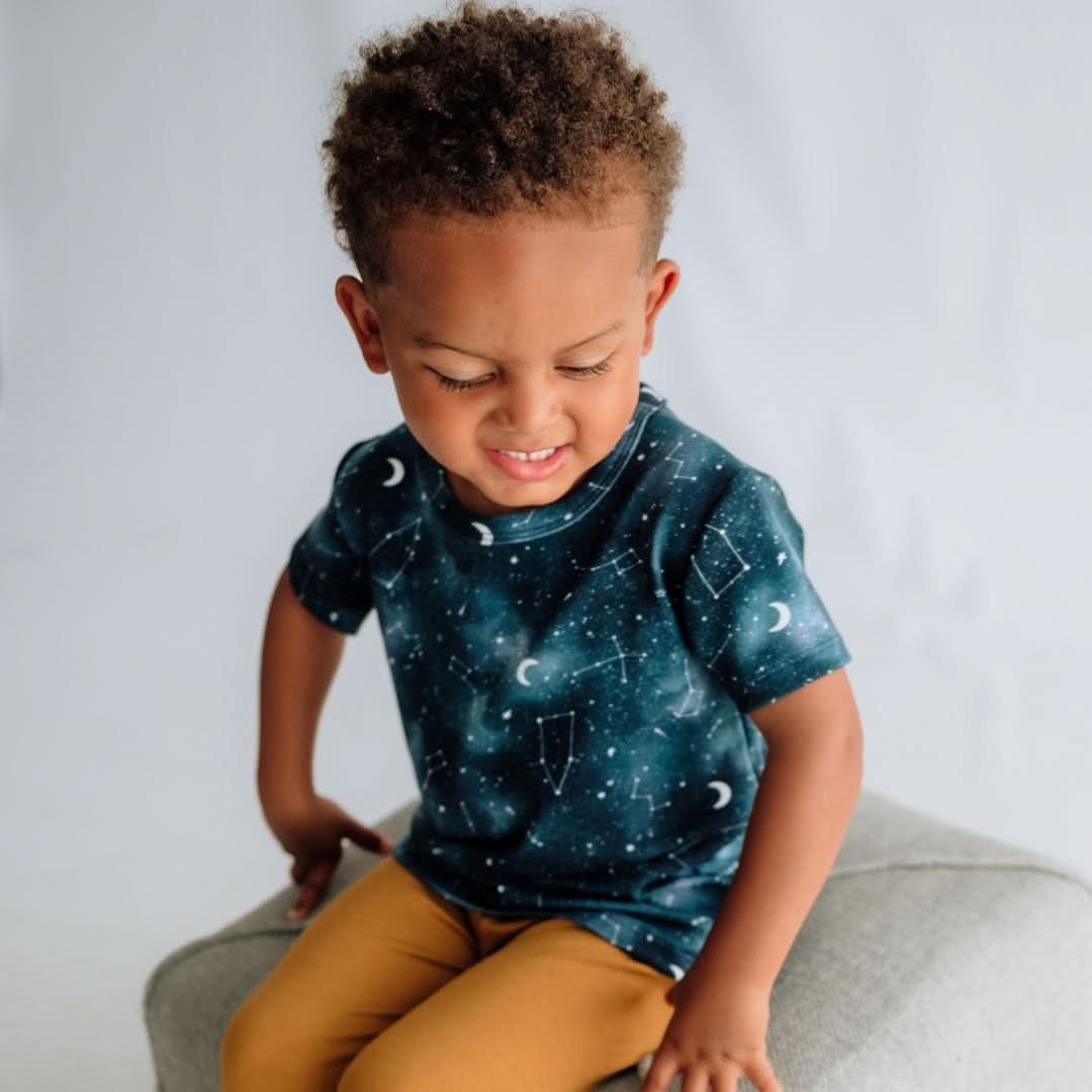 Baby/Kids' Bamboo T-Shirt | Outer Space