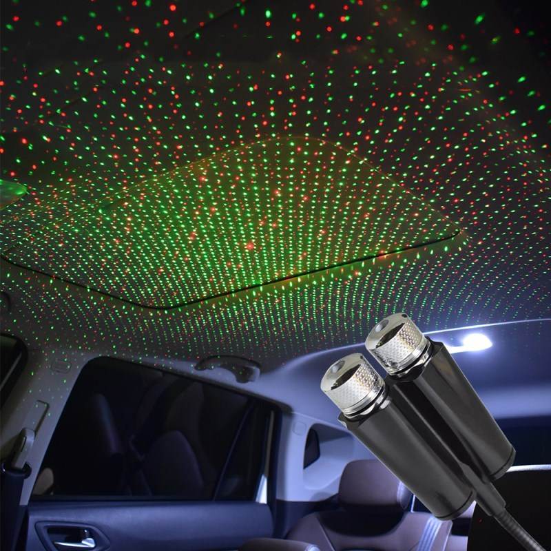 USB Car Ambient lighting Star Sky Vehicle Atmosphere Light