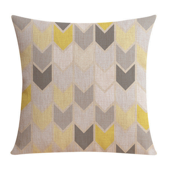Decorative Linen Cushion Cover – Modern Pillow Case for Living Room Décor