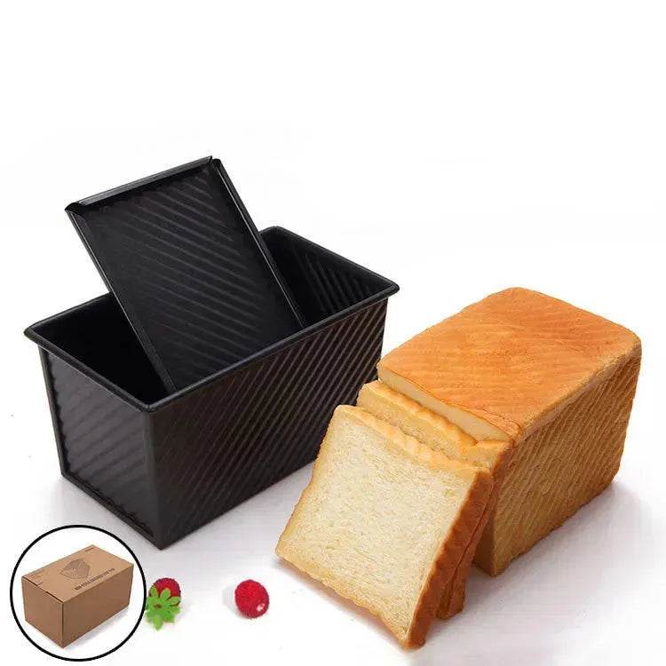 Non-sticky Aluminum Bread Molds with lid