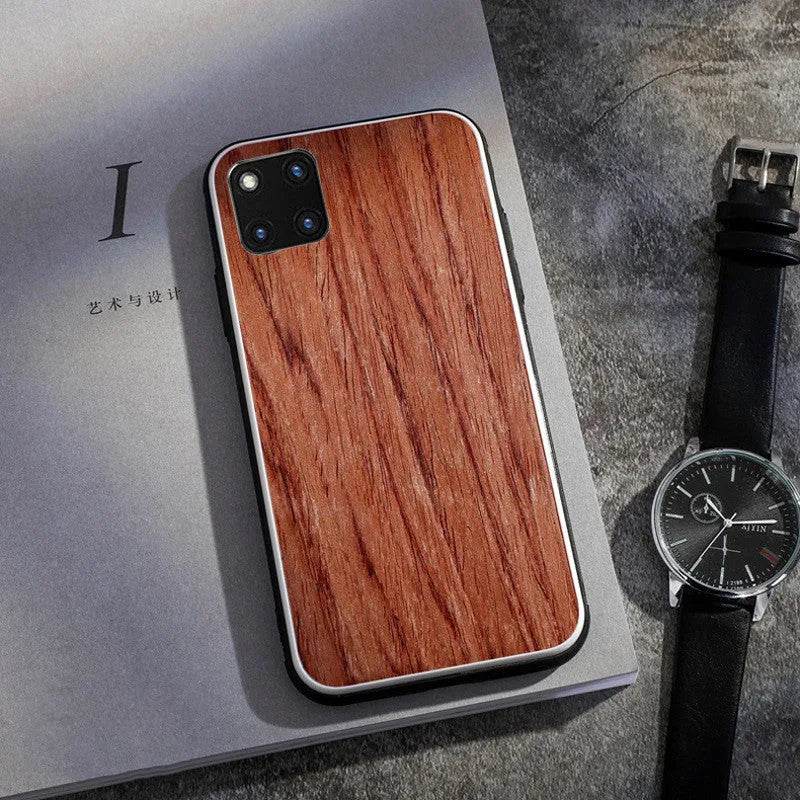 Compatible Solid Wood Phone Case