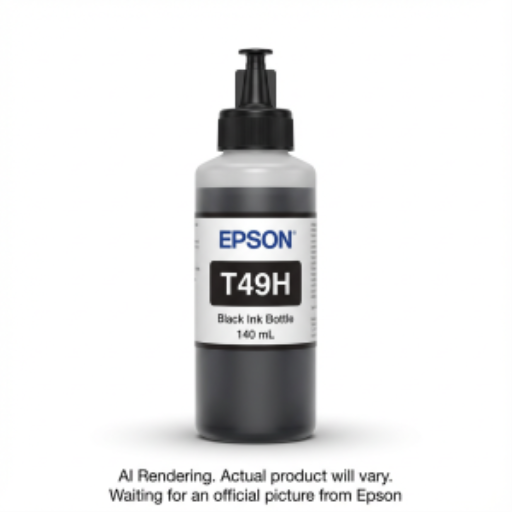 Epson T49H Black Ink Bottle 140 ML SC-T3170xT49H100