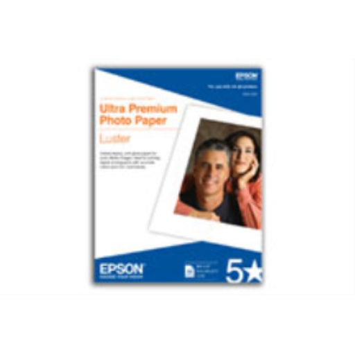 S041405 EPSON ULTRA PREMIUM PHOTO PAPER LUSTER, (LETTER) (50