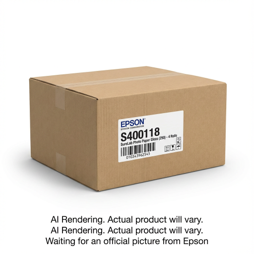 Epson SureLab Paper, Gloss (250), 6"X213', 4 rollsS4
