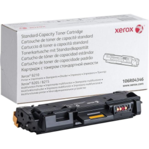 Cartouche de toner noire de capacité standard Xerox B205 / B210 / B215 (106R04346)