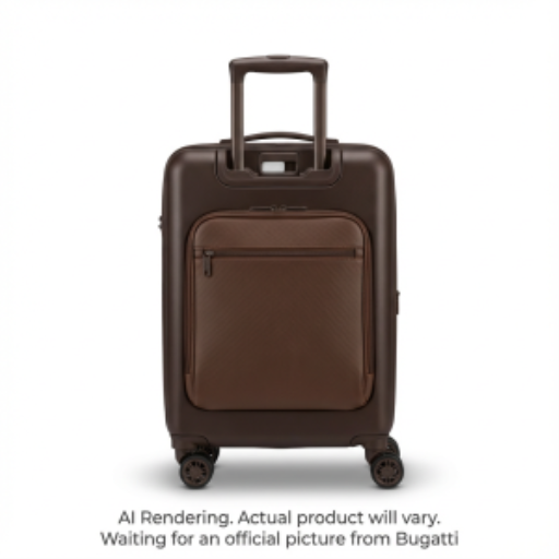 Bugatti Munich Pro Front Pocket Carry-On Luggage - Abs + Pc Blend - Mocha