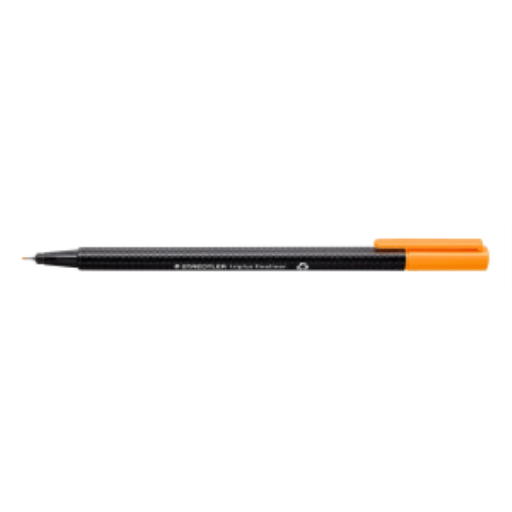 Fineliner triplus 0.3mm lt. orange