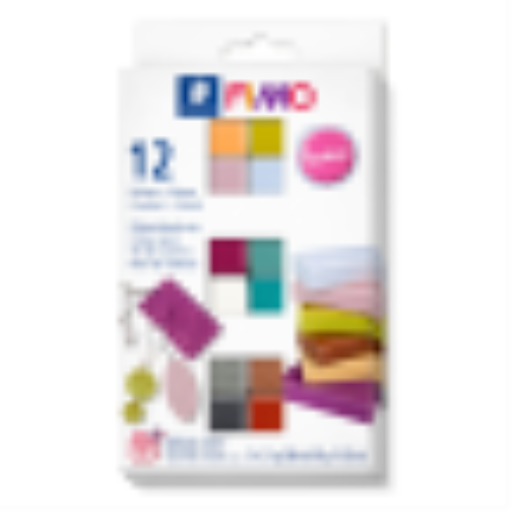 Set Modelling Clay Fimo Soft Fashion Colours 12 Color Pack