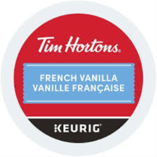 COFFEE-K CUP TIM HORTONS FRENCH VANILLA-13114 24/BX