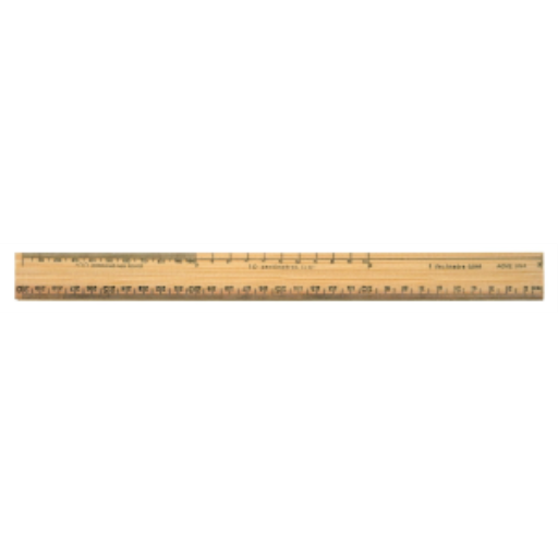 30cm – Metric Scales, Plain Edge /
30cm – métrique seulement – arête ordinaire