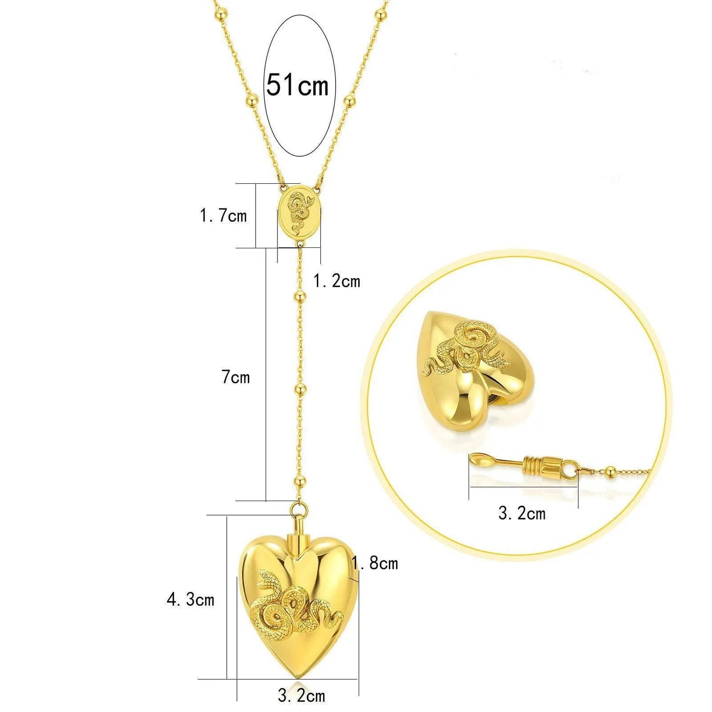 Collier détachable en or 18 carats avec motif serpent, chaîne de clavicule tendance, bijou commémoratif pour la Saint-Valentin