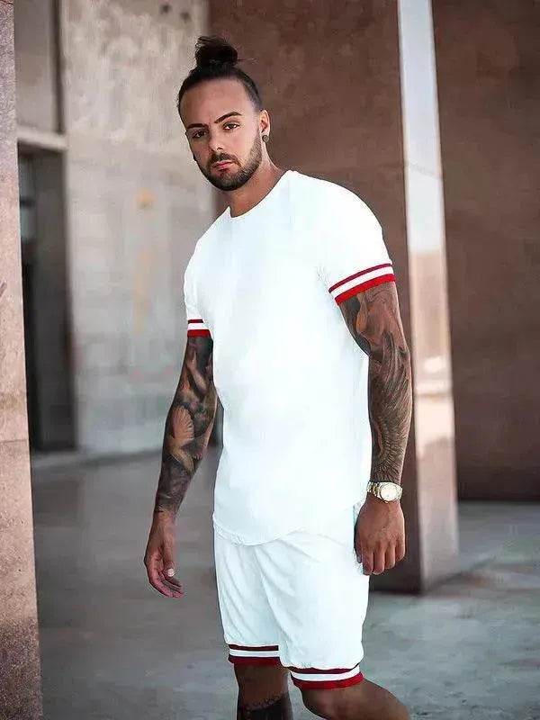 2025 Men's Summer Short Sports Trendy Track Suit