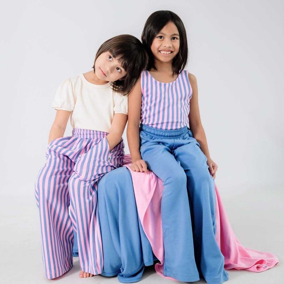 Kids Bamboo Puffed Sleeve T-Shirt | Taffy Pink