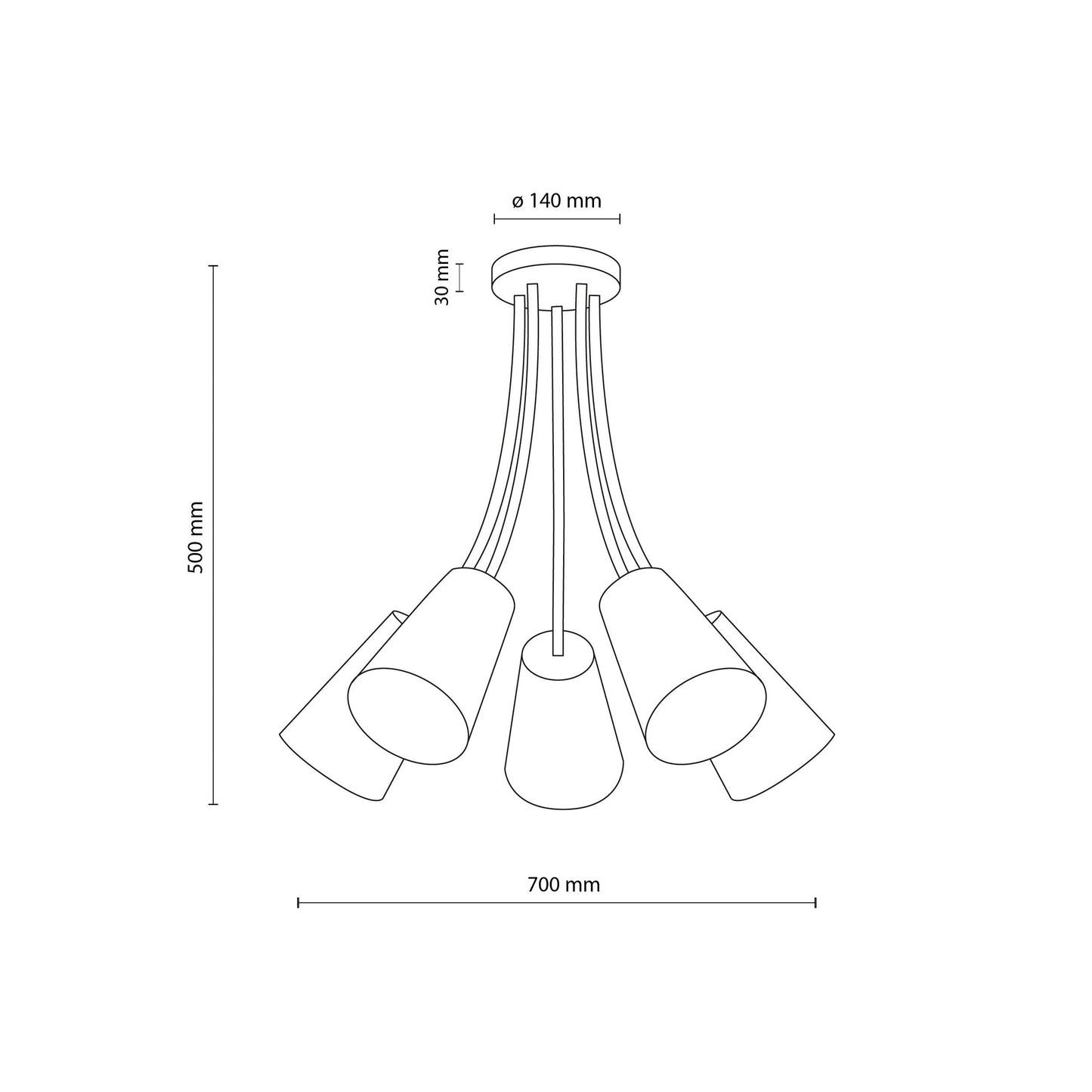 WIRE Ceiling Lamp 5