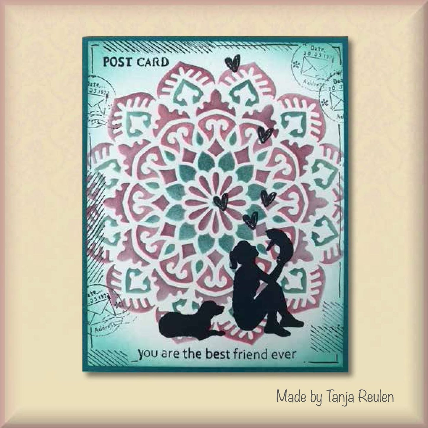 Layered Combi Stencil Set Mandala 2