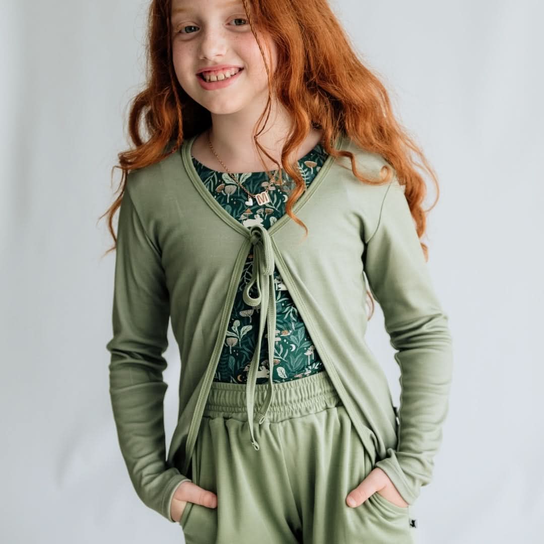 Youth Celeste Bamboo Cardigan | Rosewood