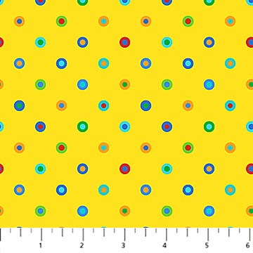 Deborah Edwards - Fun & Games - Multi-points jaunes - 25069-52