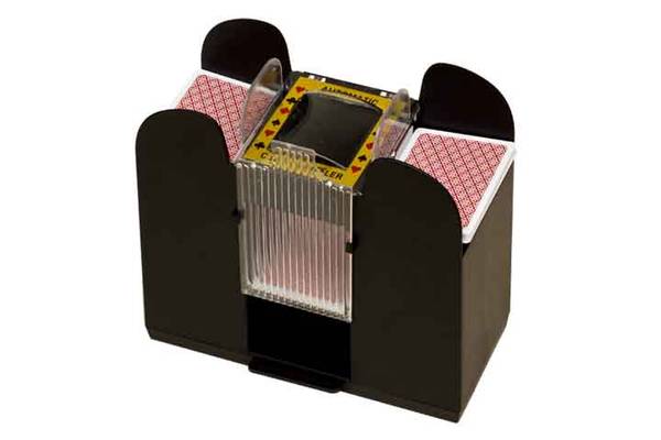 6 DECK AUTOMATIC CARD SHUFFLER