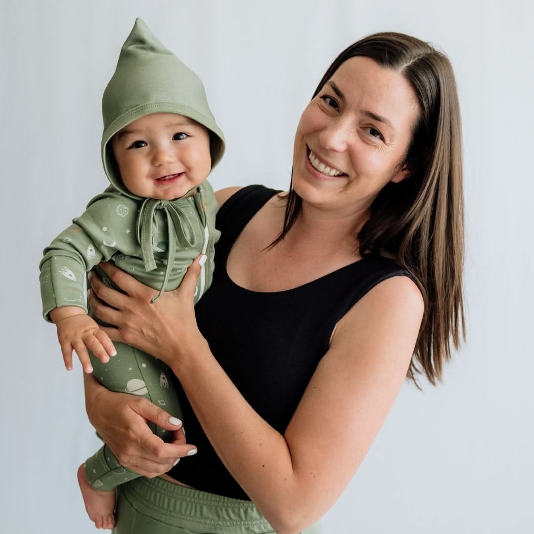 Ladies Bamboo Longline Bralette-Style Tank | Juniper