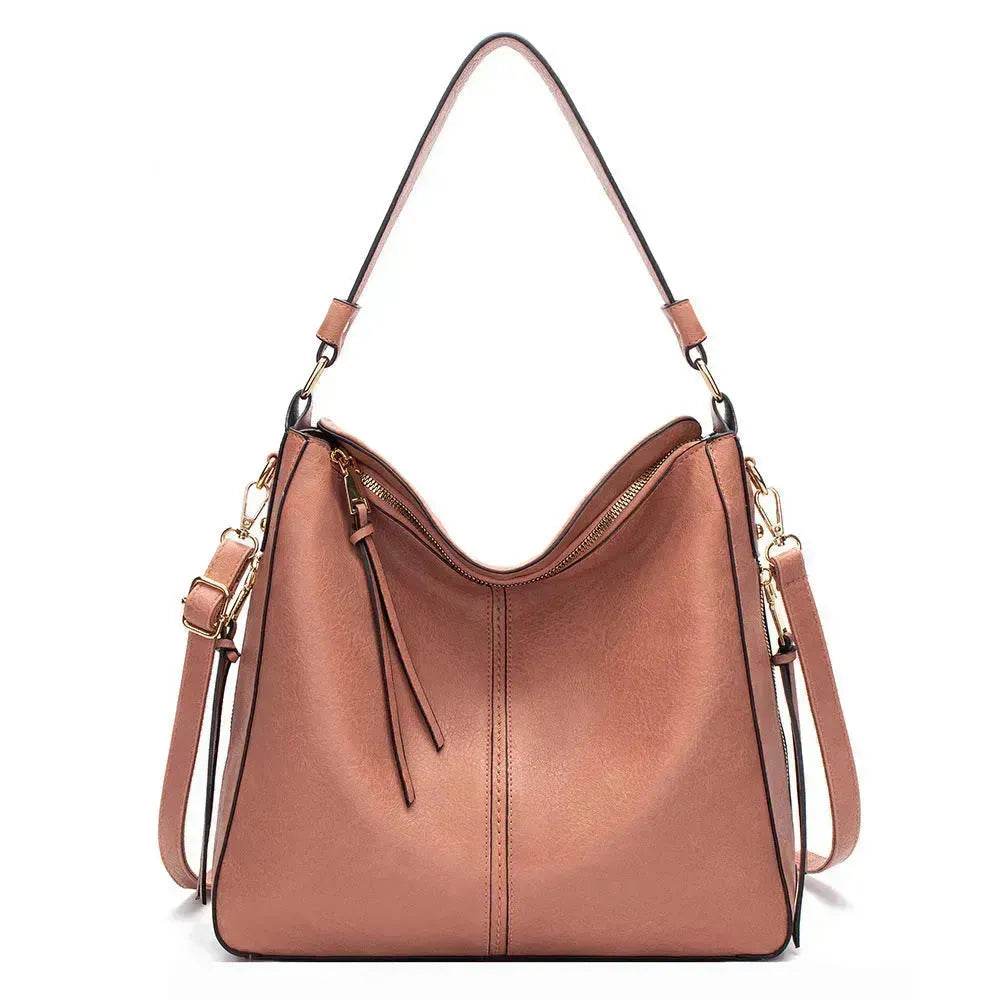 Sacs à main en cuir PU de grande capacité pour femmes, sac à bandoulière tendance pour le travail, sac de courses