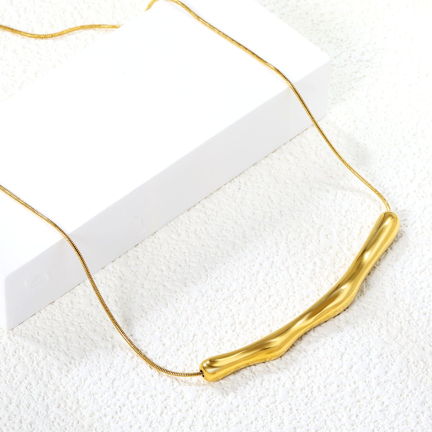 Waveform Pendant Necklace