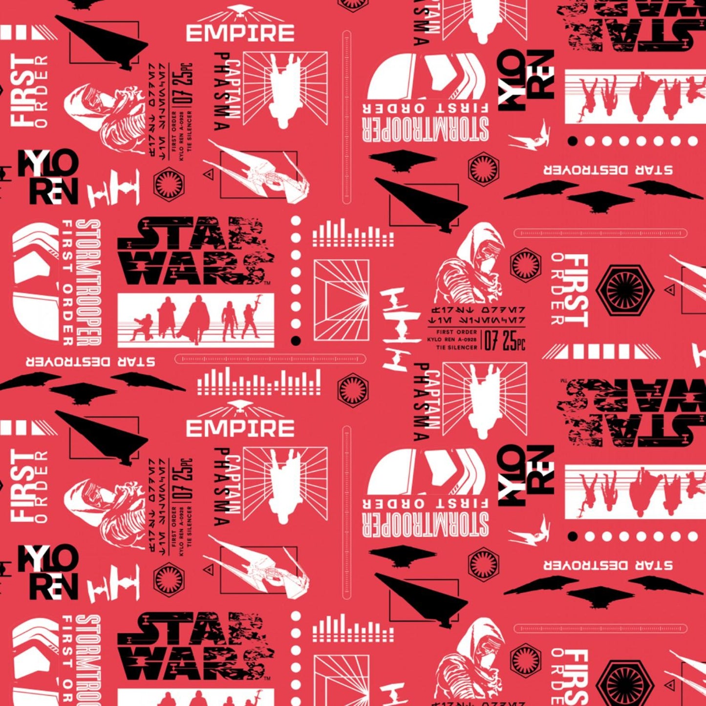 Camelot- Star Wars - Last Jedi Empire Silhouettes