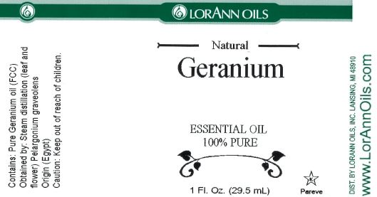Geranium Oil Flavoring - Aromatherapy - 1 oz., 16 oz. - Ships Free Within Canada on Orders Above CAD $199