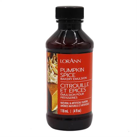 Pumpkin Spice Bakery Emulsion - 4 oz. - 16 oz. - 1 Gallon - 5 Gallons - Bakery Emulsions Canada - Ships Free Within Canada on Orders Above CAD $199