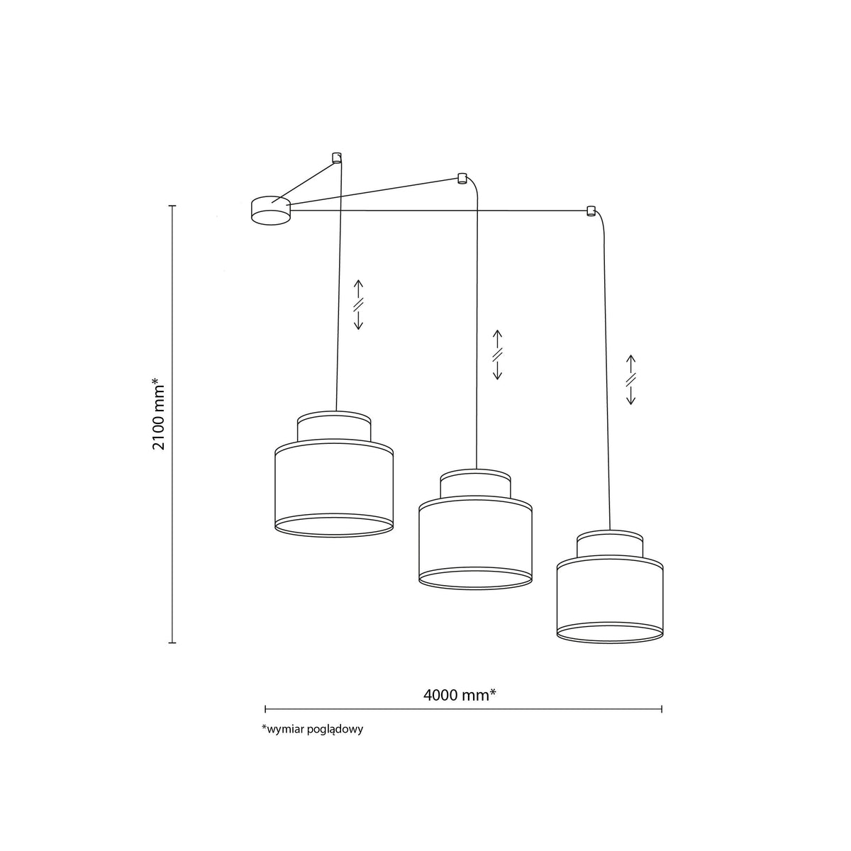 DUO Jute Mix Suspension Naturelle 3