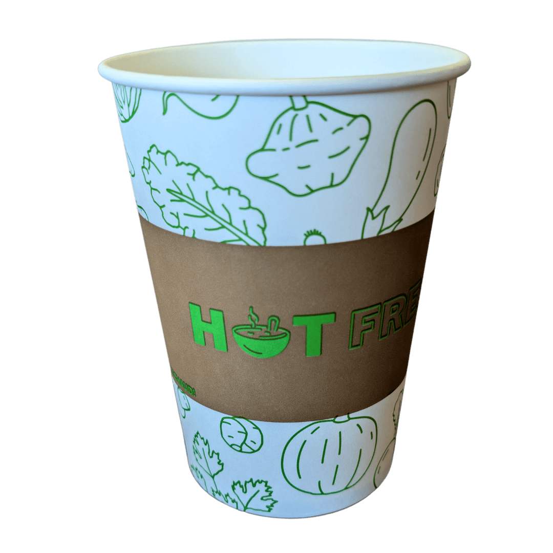 32 oz Printed Paper Soup Cups