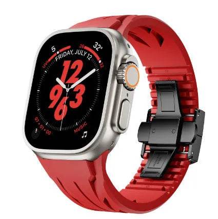 Watch Class Fluororubber Silicone Watch Strap
