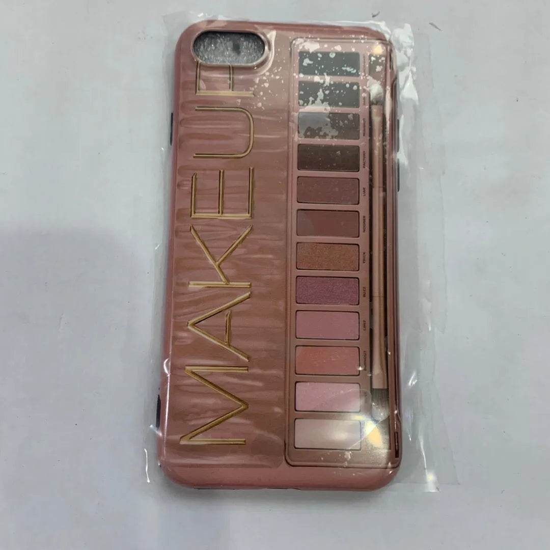 Eyeshadow Makeup-themed Silicone iPhone Case women