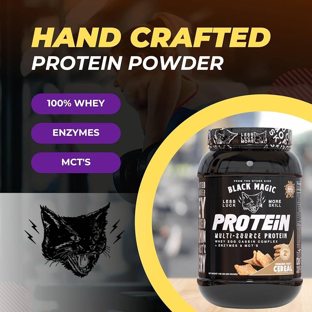 Black Magic Multi-Source Protein - Cinnamon Toast Cereal