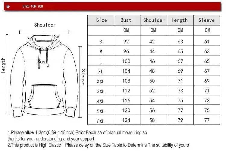 Sweat à capuche pull imprimé numérique 3D
