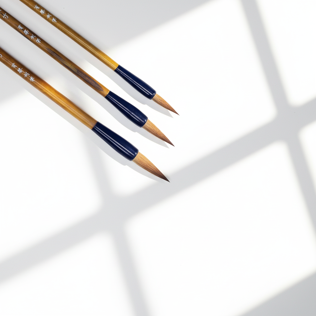 Serenity - Red Sable Hair Bamboo Brush