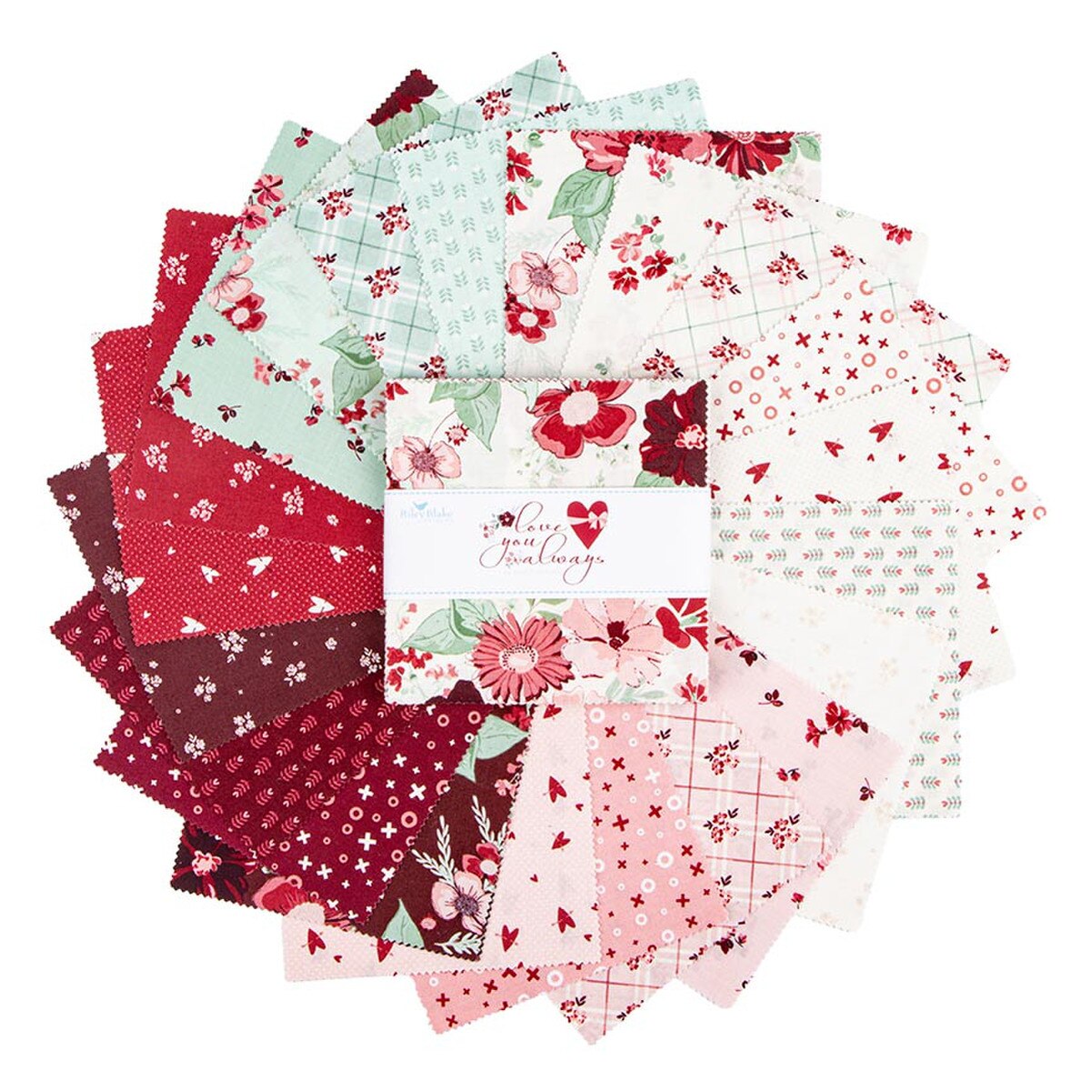 Sandy Gervais - Love you Always - Charm Pack (42p)