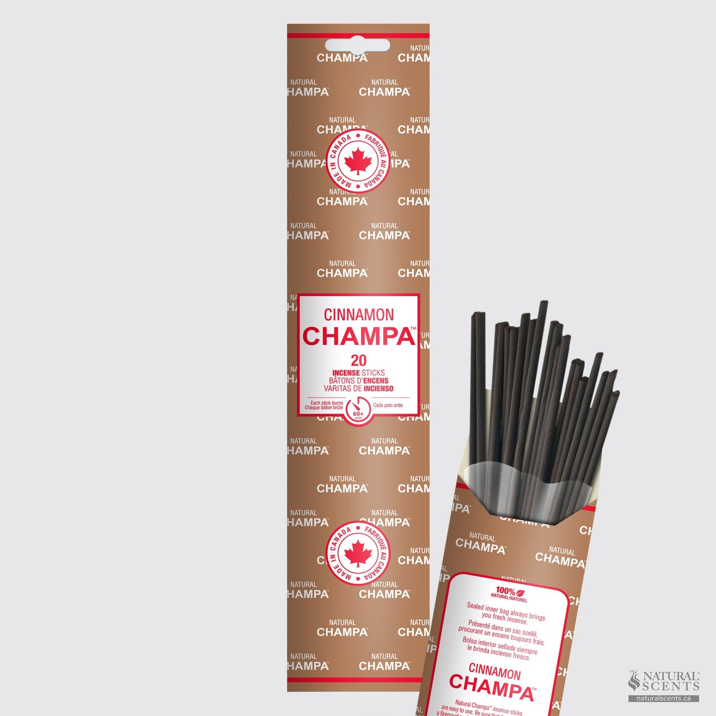 Bâtonnets d'encens Cannelle Champa