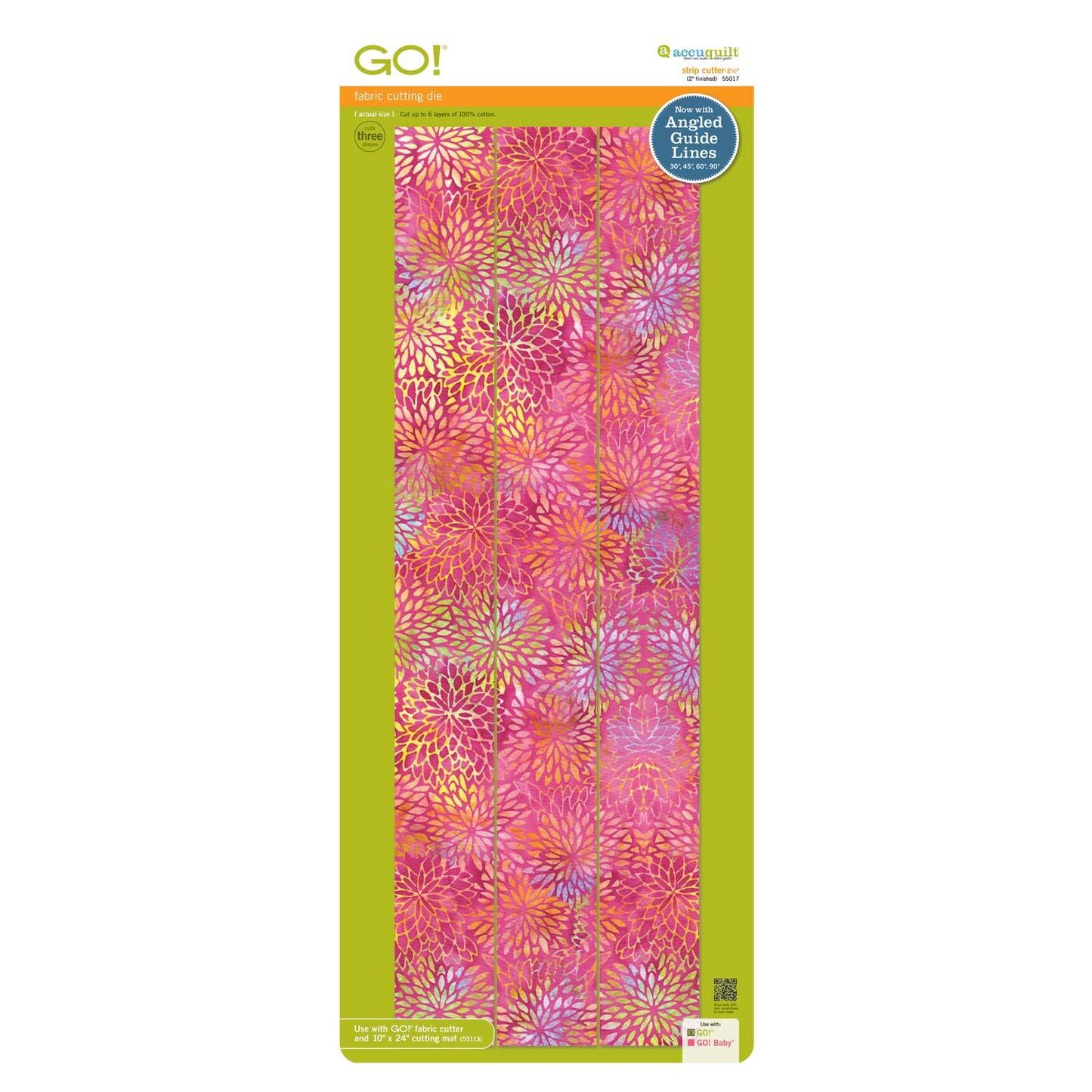 GO! Strip Cutter-2 1/2" (2" Finished) 3
Strips