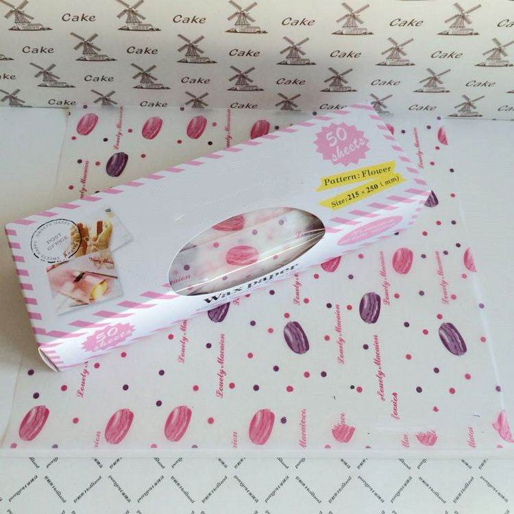 Oilproof Food Packaging Bee Wax Paper food wrap