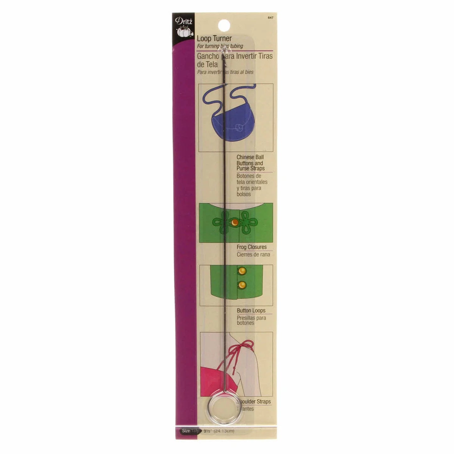 Drit 647 Turner Loop 10 pouces