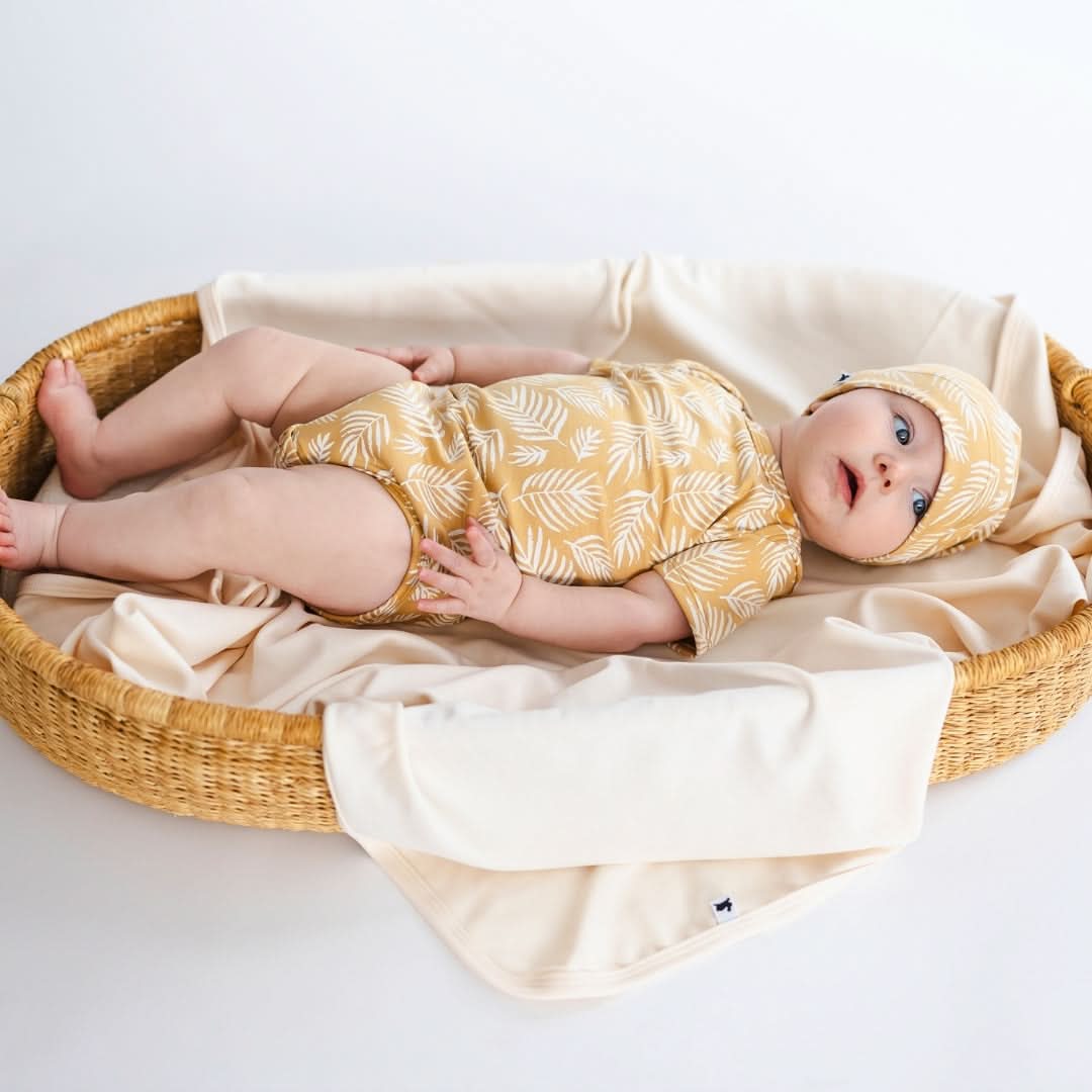 Baby Bamboo Onesie | Antique Floral