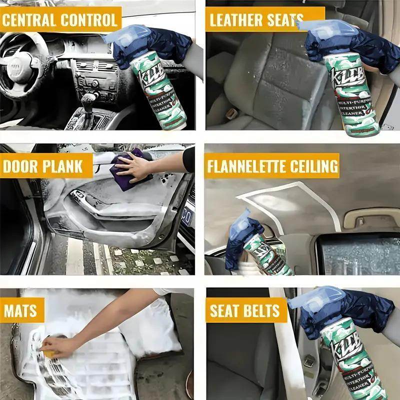 Multi-purpose Car Interior Cleaner Dazzle Car Wash Dirt Remover