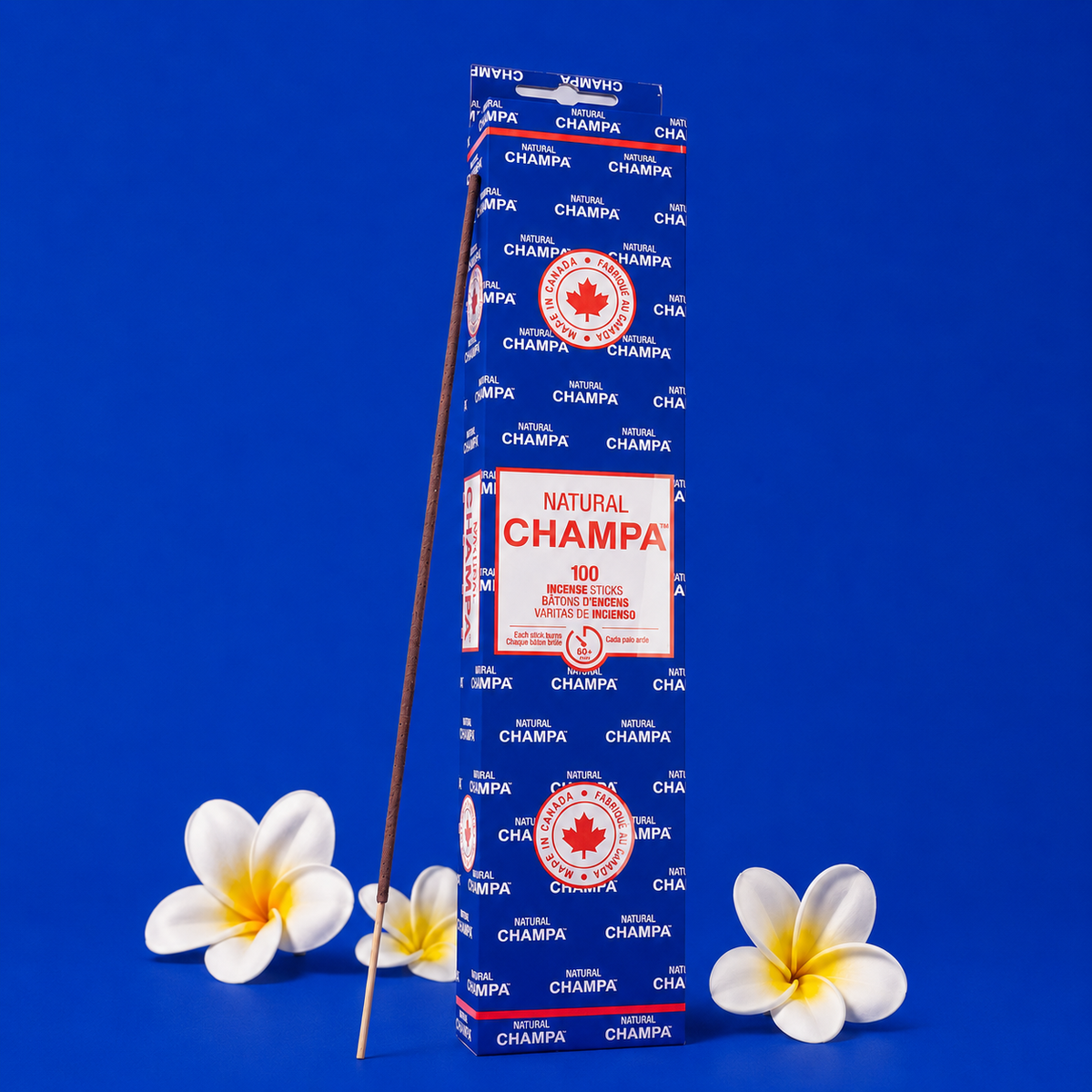 Natural Champa Blue Incense Sticks (Mega Pack)