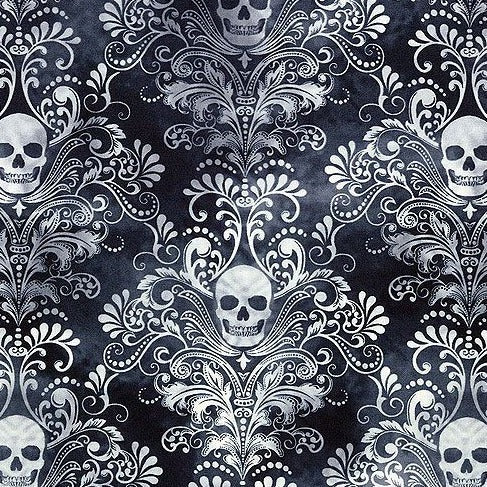 Wicked-C3759 -Charcoal by Timeless Treasures