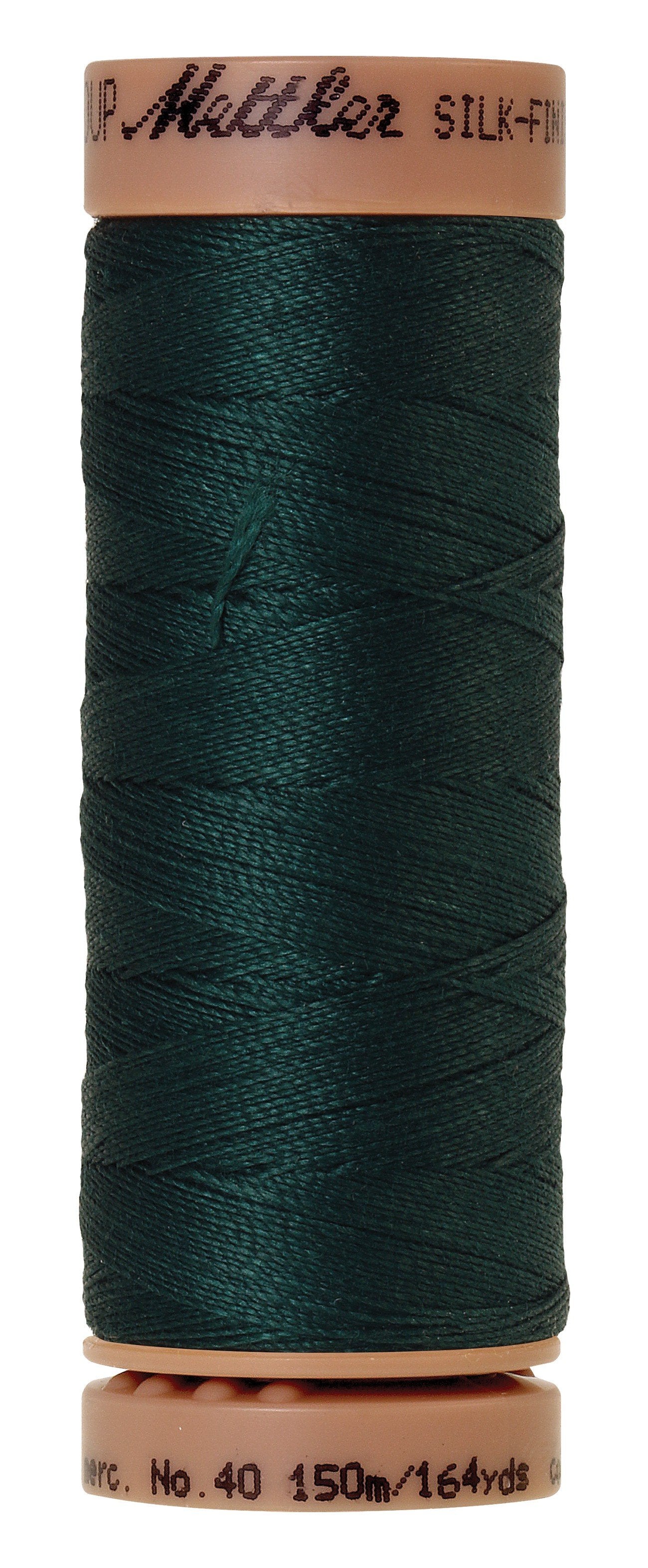 Mettler Silk-Finish 40wt Solid Cotton Thread 164yd/150M Swamp